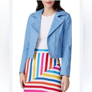 Color Me Courtney Jacket 2 Biker Blue